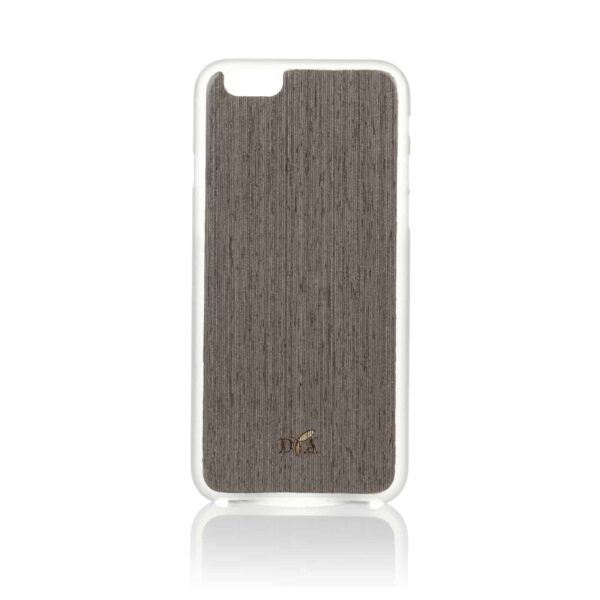 Wenge wood shell outline white
