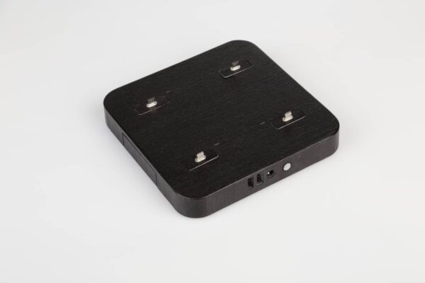 KiwiBox en bois Wengé chargeur SmartPhone 4 ports